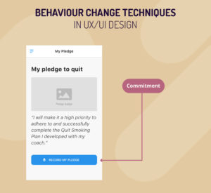 Behaviour change techniques in ux/ui design